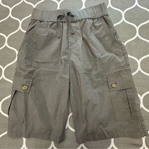 Women’s Lucky Brand Cargo Shorts Large Gray GUC